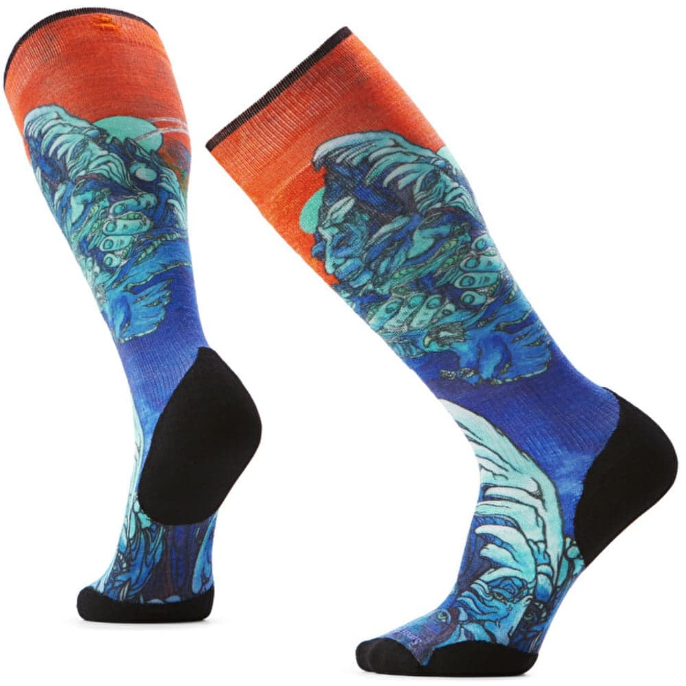 Ski Targeted Cushion Winter Haze Print Deep Navy, view: 0