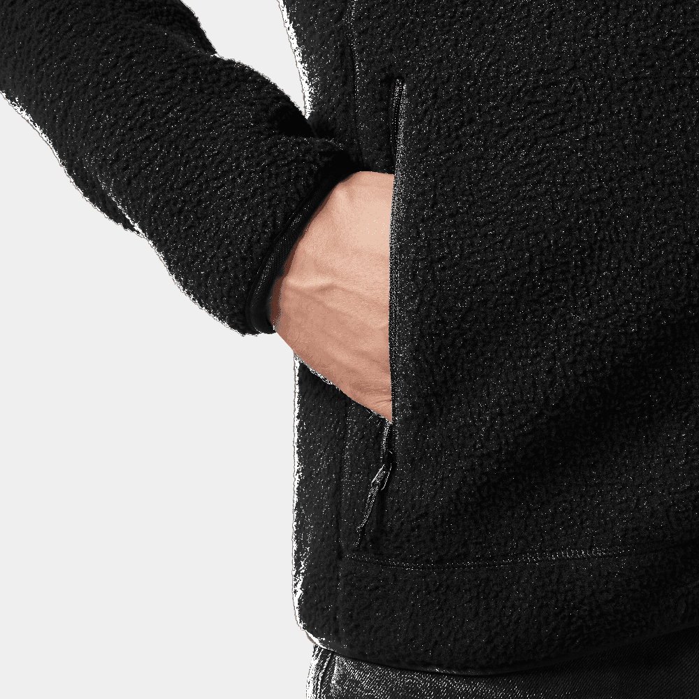 Panorama Pile Blocjacket Black, view: 5