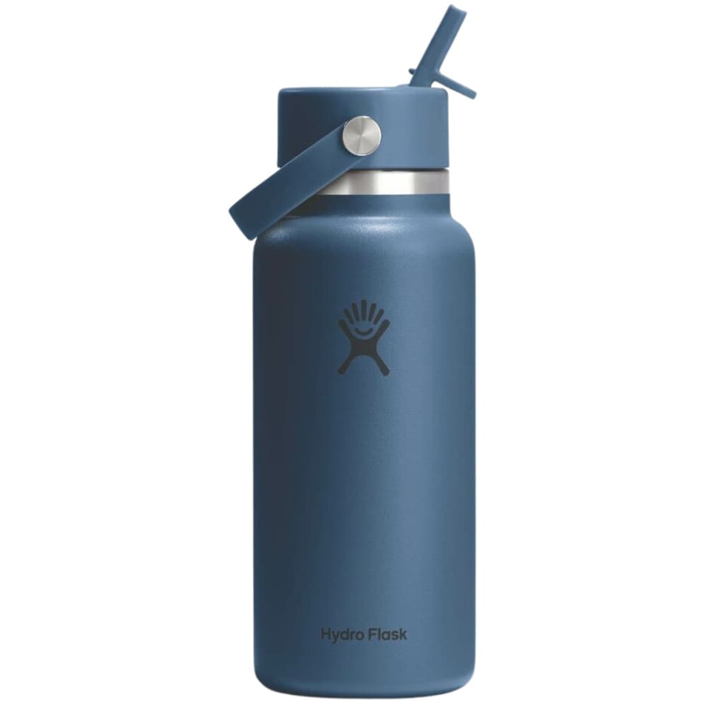 Wide Flex Straw Cap 32 oz (946 ml) Harbor Blue, view: 0