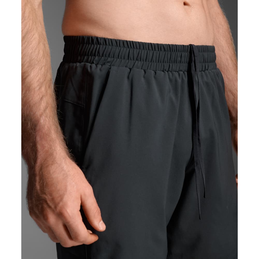Aero 7 Inch Shorts Black/Silver Reflective, view: 6