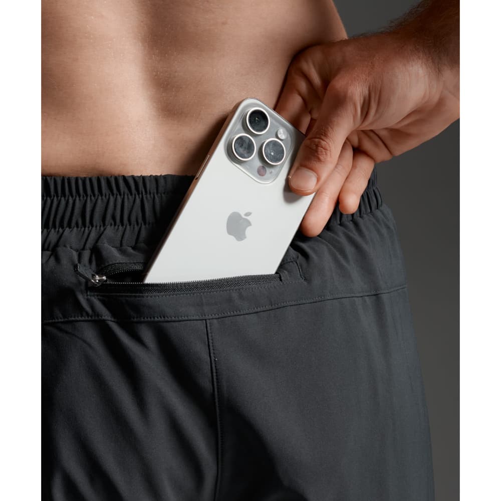Aero 7 Inch Shorts Black/Silver Reflective, view: 5