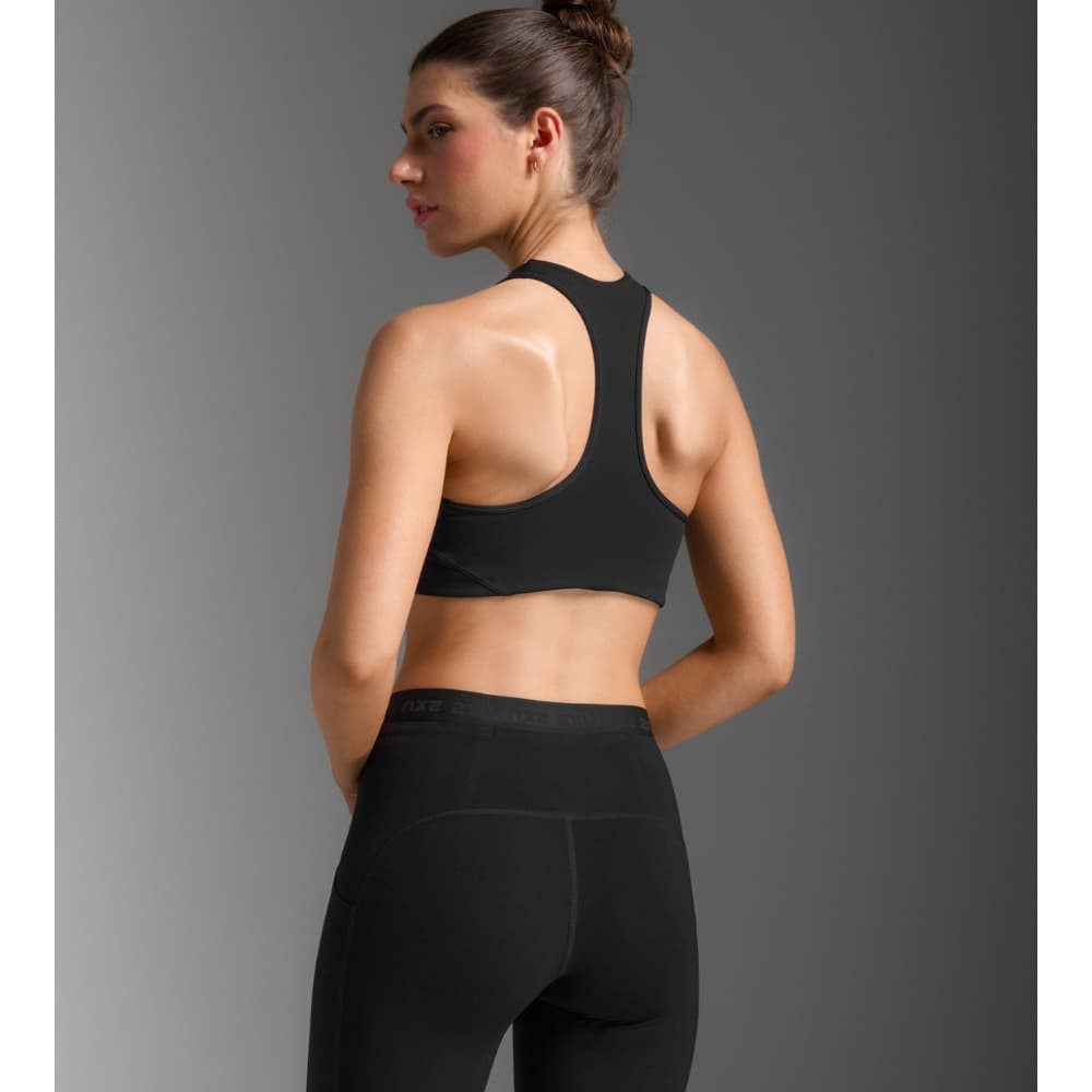 Form Racerback Medium Impact Bra Black/Black, view: 1