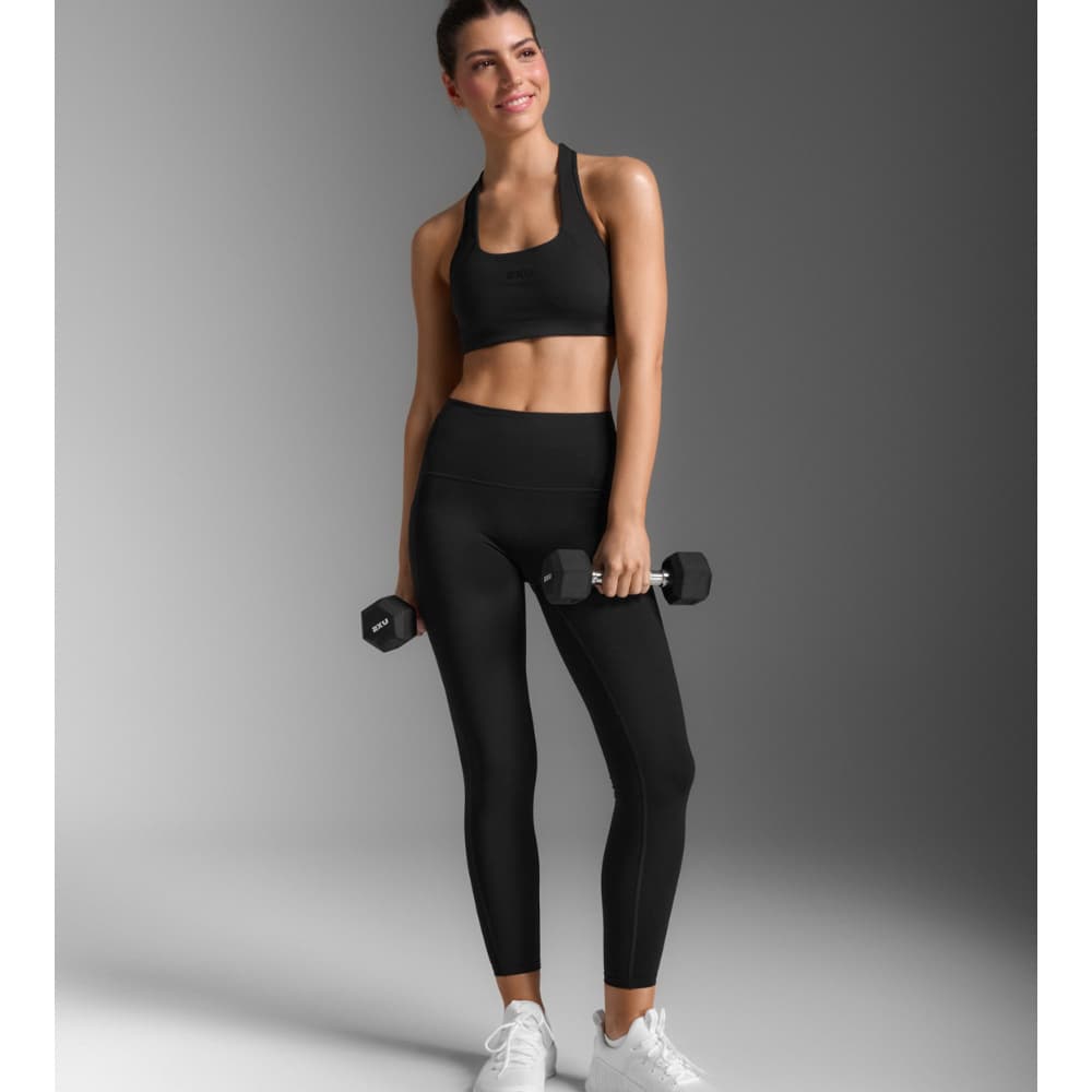 Form Racerback Medium Impact Bra Black/Black, view: 3