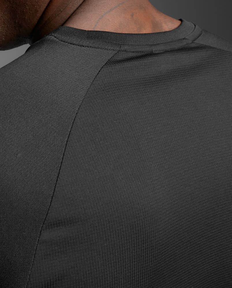 Aero Mesh Long Sleeve Black/Silver Reflective, view: 5