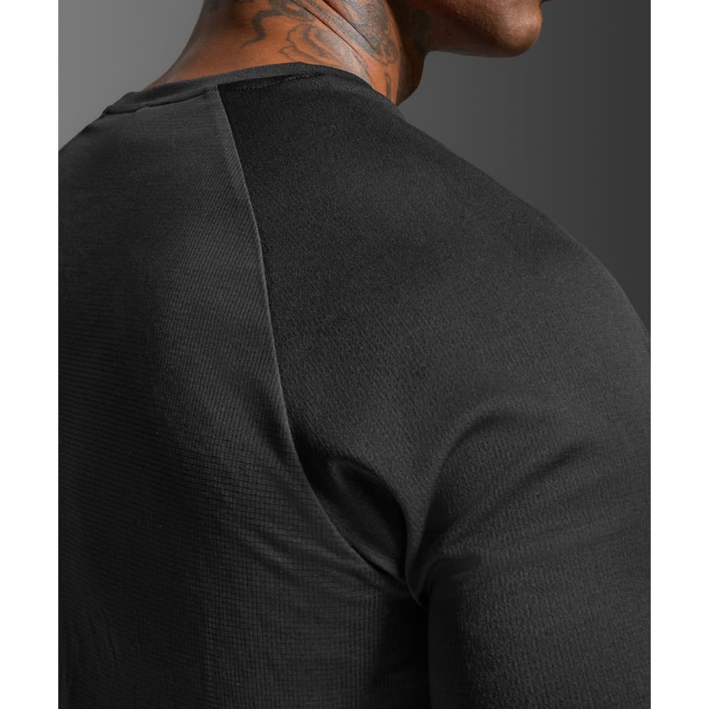 Aero Mesh Tee Black/Silver Reflective, view: 5