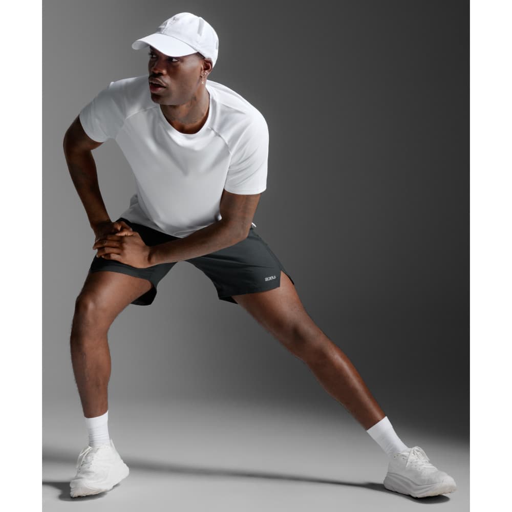Aero Mesh Tee White/Silver Reflective, view: 2