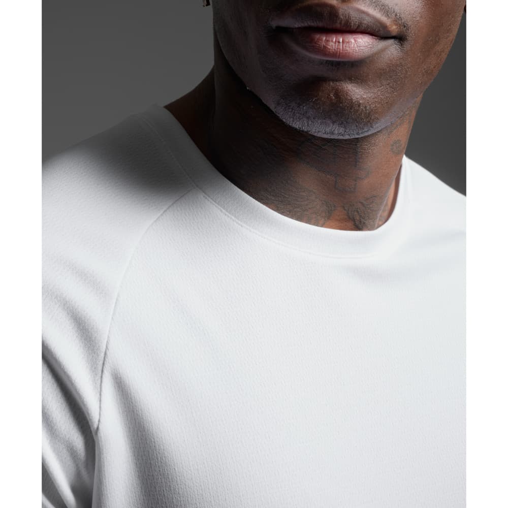 Aero Mesh Tee White/Silver Reflective, view: 5