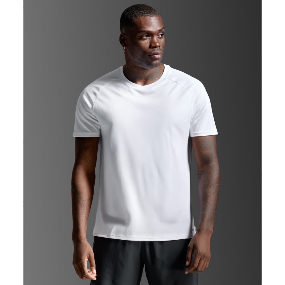 Aero Mesh Tee White/Silver Reflective, view: 0