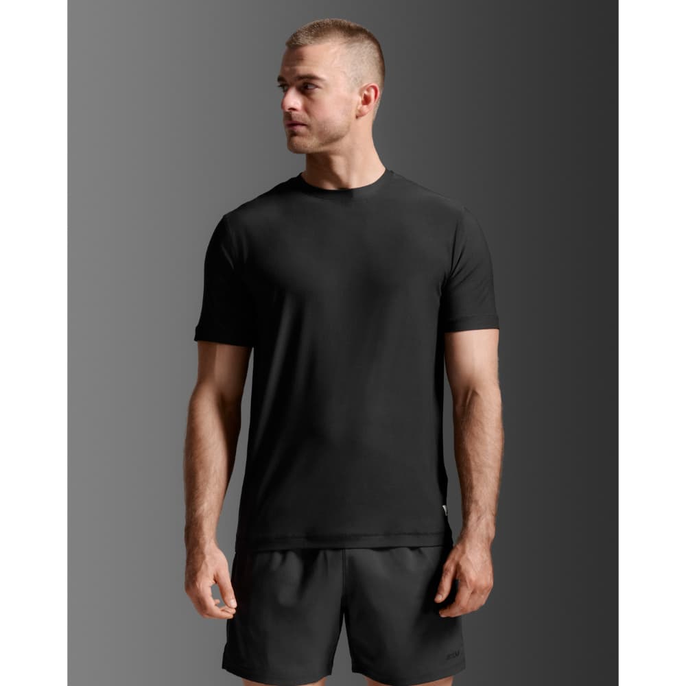Signature Soft Jersey Tee Black/Black, view: 0