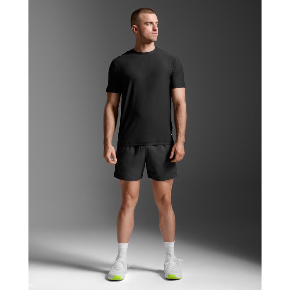 Signature Soft Jersey Tee Black/Black, view: 2