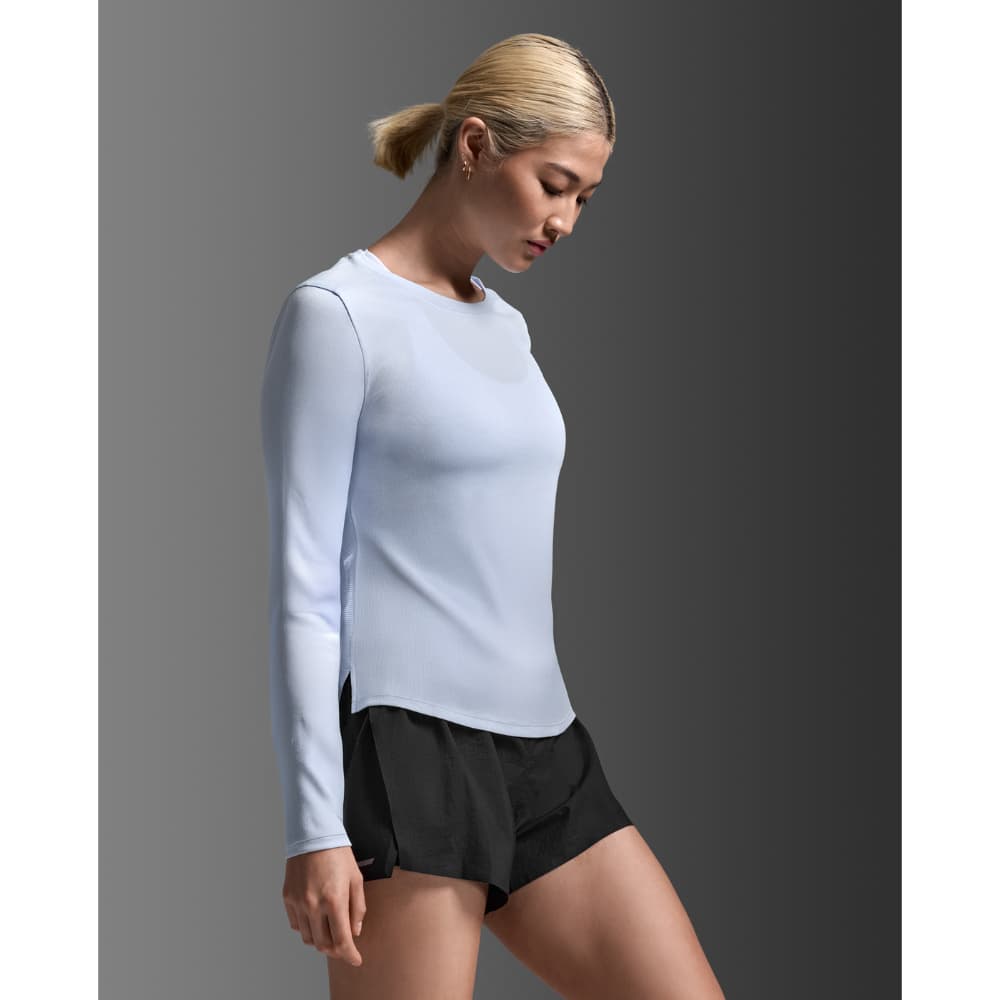 Aero Mesh Long Sleeve Halogen/Halogen Reflective, view: 1