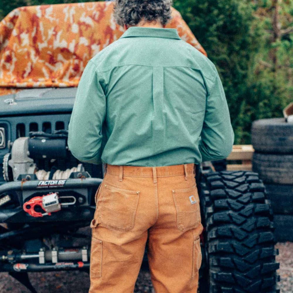Work Shirt Bleek Green, view: 5