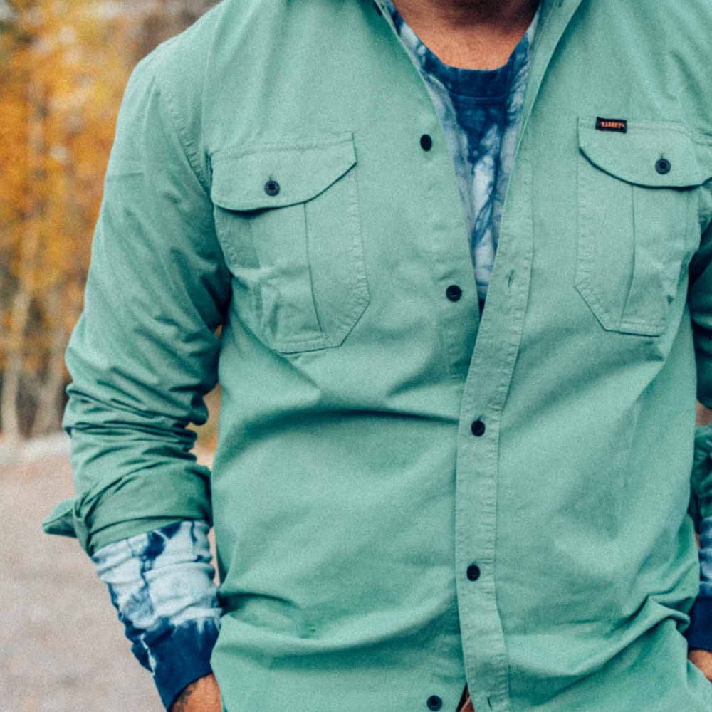 Work Shirt Bleek Green, view: 6