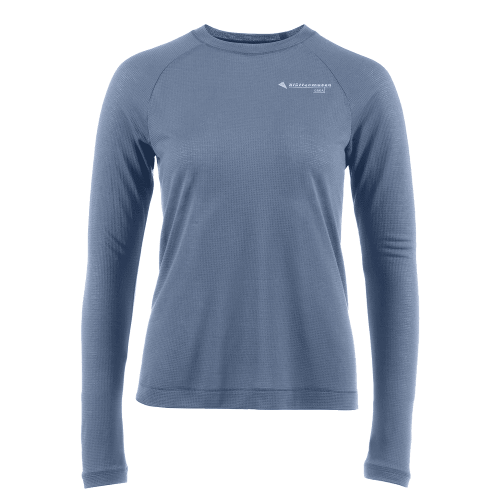 Groa Ls Tee W's Fog Blue, view: 0