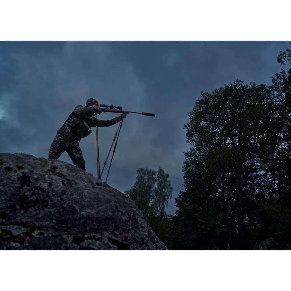 Herre Härkila Noctyx Camo Hybridjakke Axis MSP® Black/Black, view: 4
