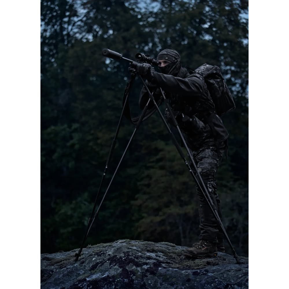 Herre Härkila Noctyx Camo Hybridjakke Axis MSP® Black/Black, view: 2