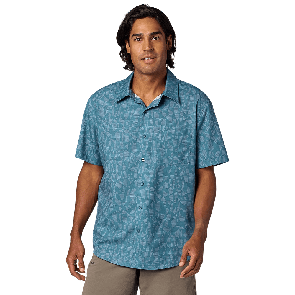 M's Airexchange Ss Shirt Seafloor Fiesta Stripe, view: 0
