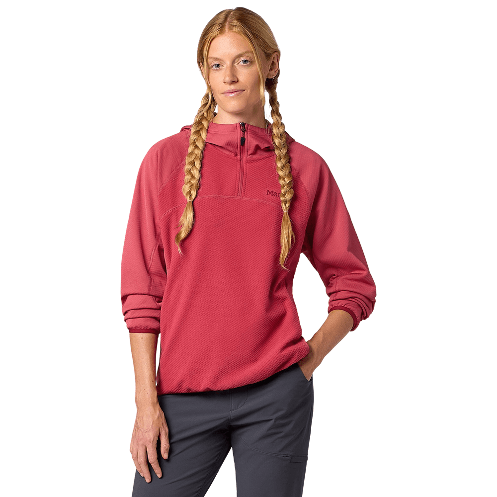 W's Rockbound Fleece Hoody Dried Rose, view: 7