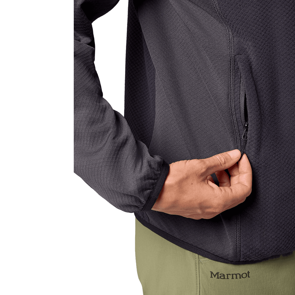 W's Rockbound Fleece Hoody Blackened, view: 6
