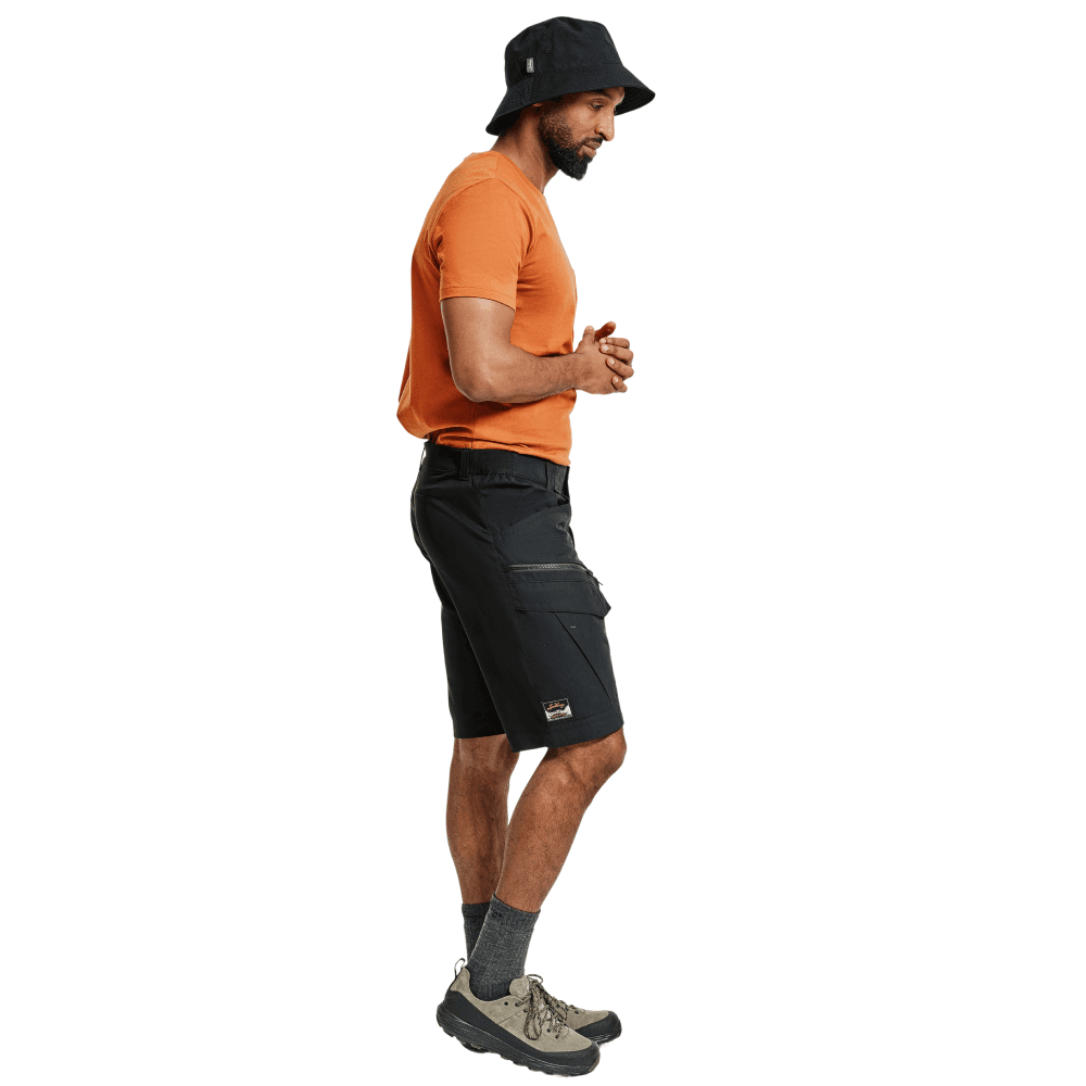 M's Fulu Cargo Stretch Hybrid Shorts Black, view: 2