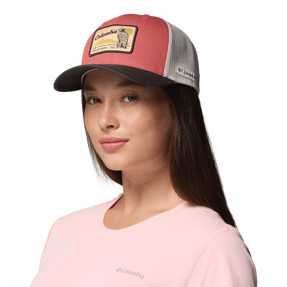 Columbia™ Mesh Snap Back Washed Red, Shark, Dark Stone, Iron, view: 2