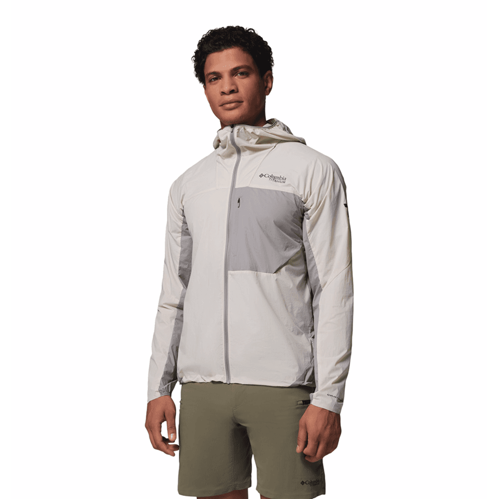 Khyex Pro™ Wind Jacket Dark Stone, Ti Titanium, view: 0
