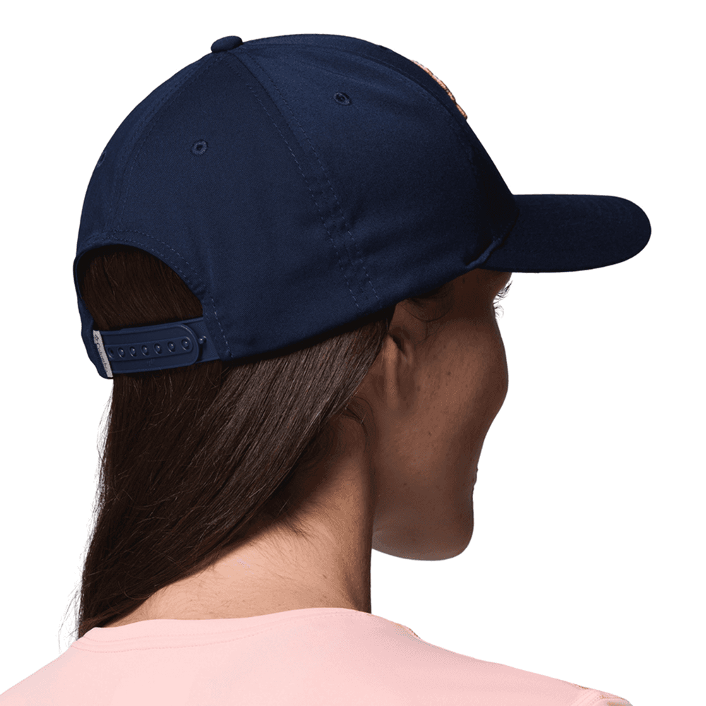 Lost Lager™ 3D Stretch Snap Back Collegiate Navy, Moose, view: 3