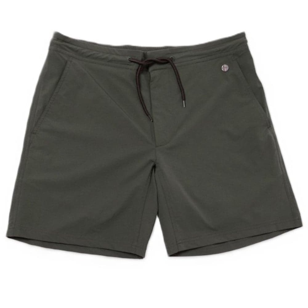 M's Port Shorts Dark Olive, view: 0