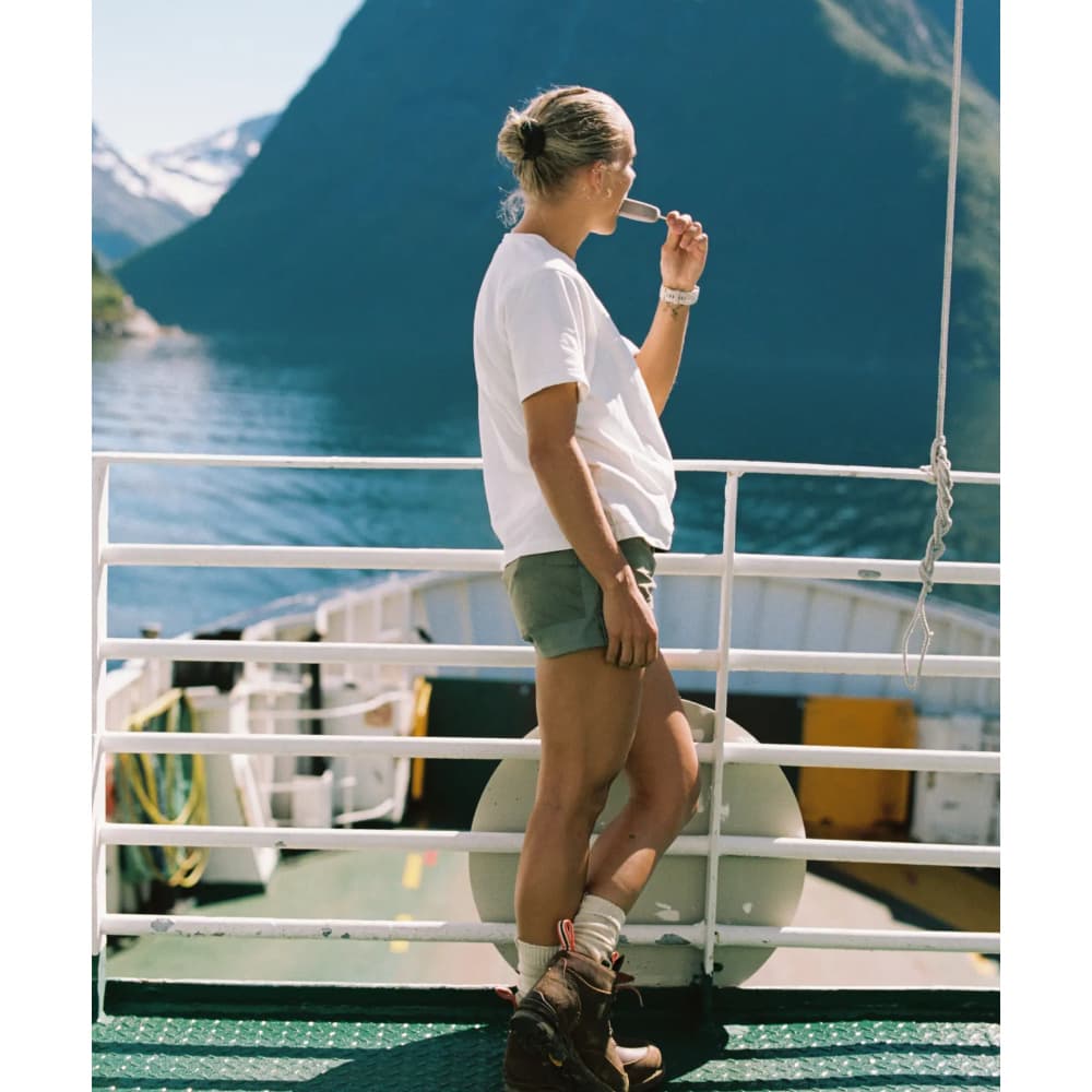Amundsen Oslo Tee Womens White, view: 2