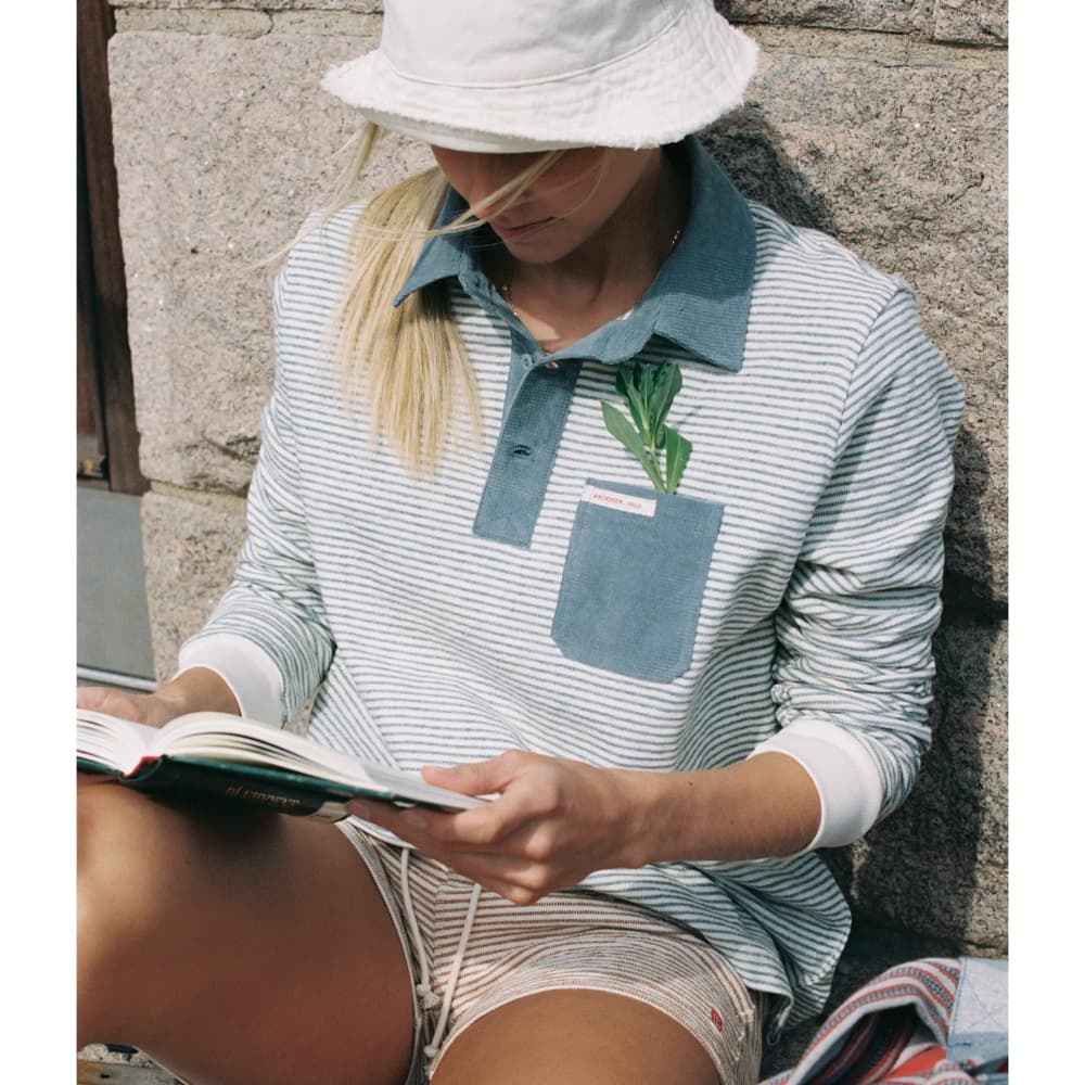 Chukka Sweater Womens Stormy Blue, view: 2