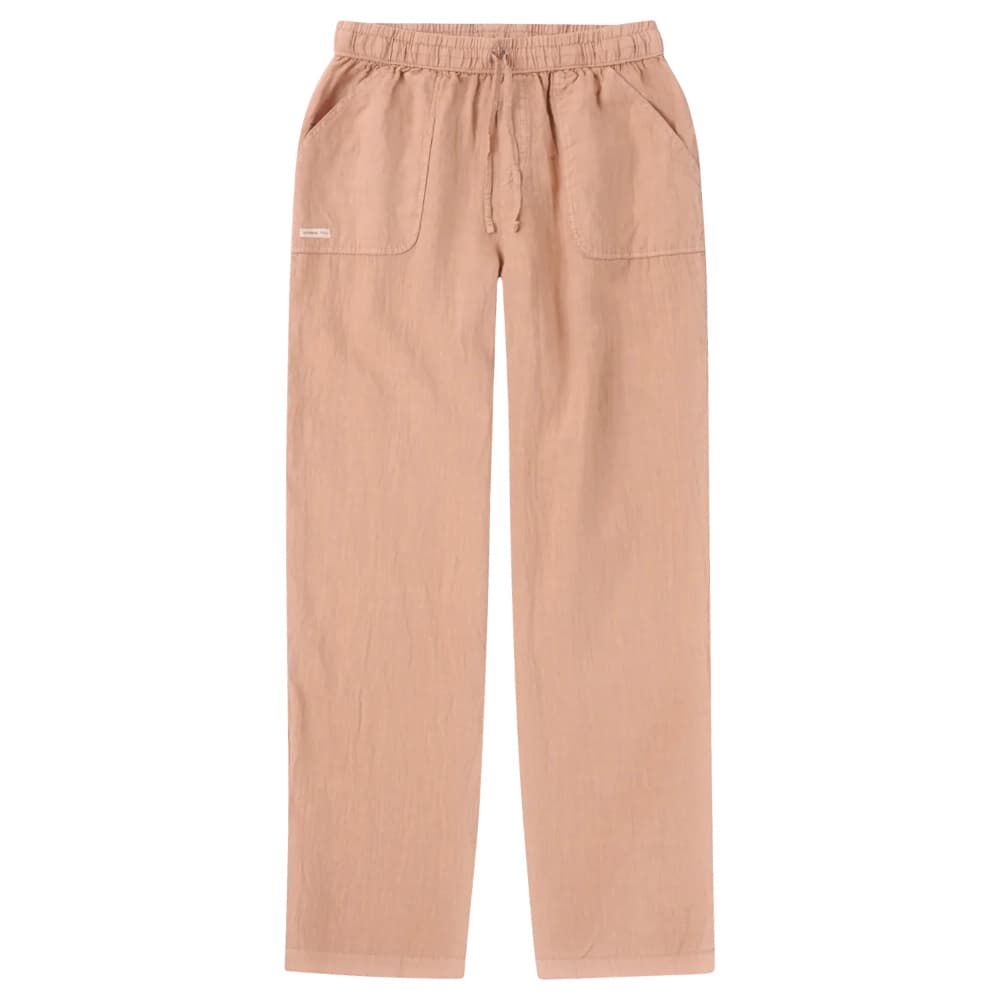 Safari Linen Pants Womens Apricot, view: 0