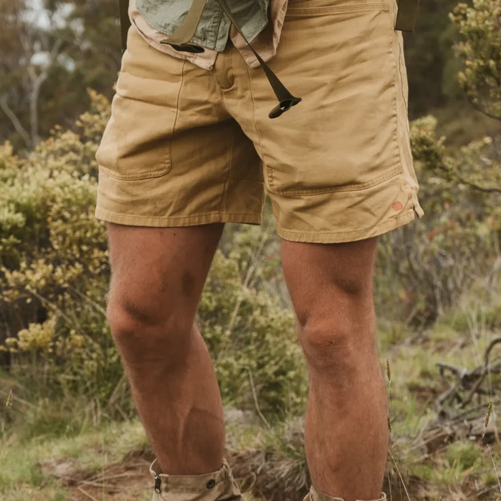 7Incher Adventure Shorts Mens Faded Mustard, view: 2