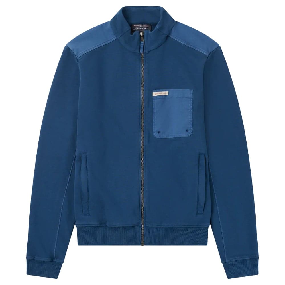 Ditch-Hiker Track Jacket Mens Indigo, view: 0