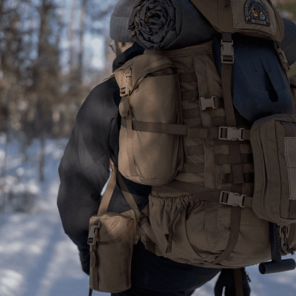 Lidded Gp Pouch 4X5 Black, view: 3