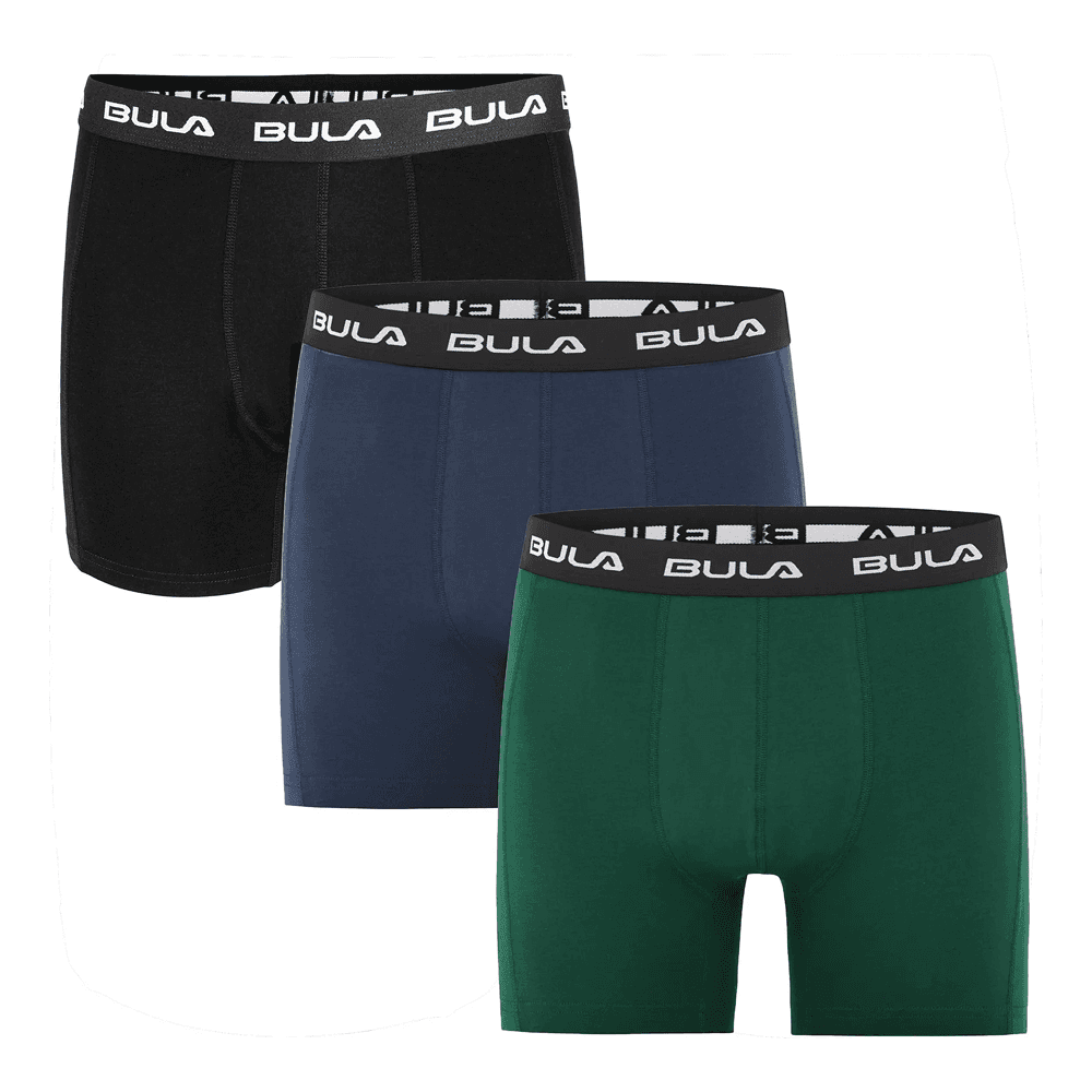Frame 3Pk Boxers Pine/Black/Navy, view: 0