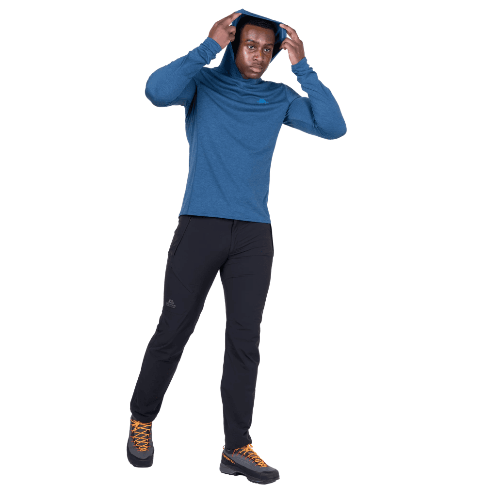 M's Glace Hooded Top Admiral Blue, view: 1