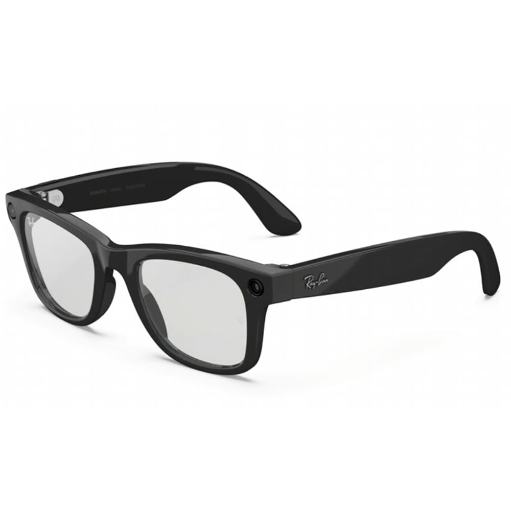 Meta Wayfarer Shiny Black Transitions Graph. Green, view: 1