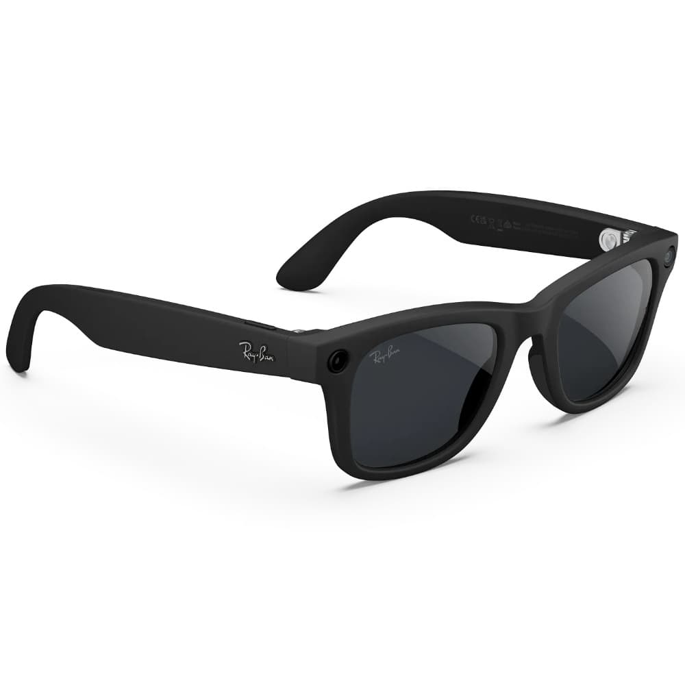 Meta Wayfarer Matte Black Transitions Grey, view: 3