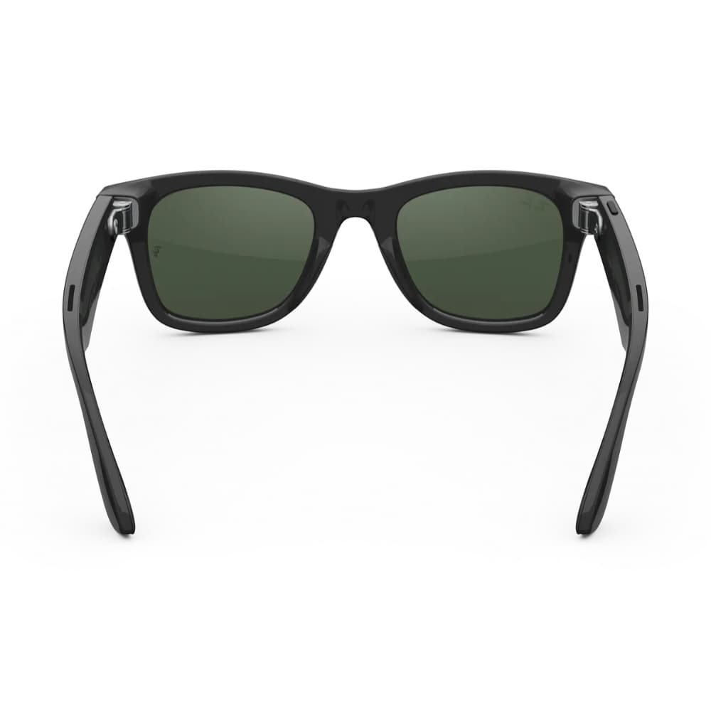 Meta Wayfarer Shiny Black Transitions Graph. Green, view: 3