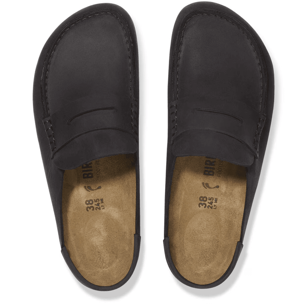 W's Naples Wrapped Oiled Leather Black, view: 5