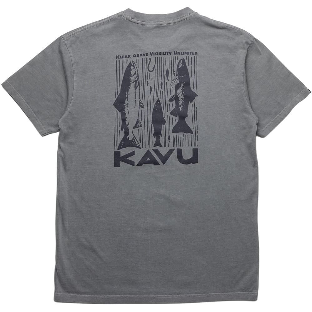 M's Salmon Heavy Weight Tee Moonless Night, view: 1