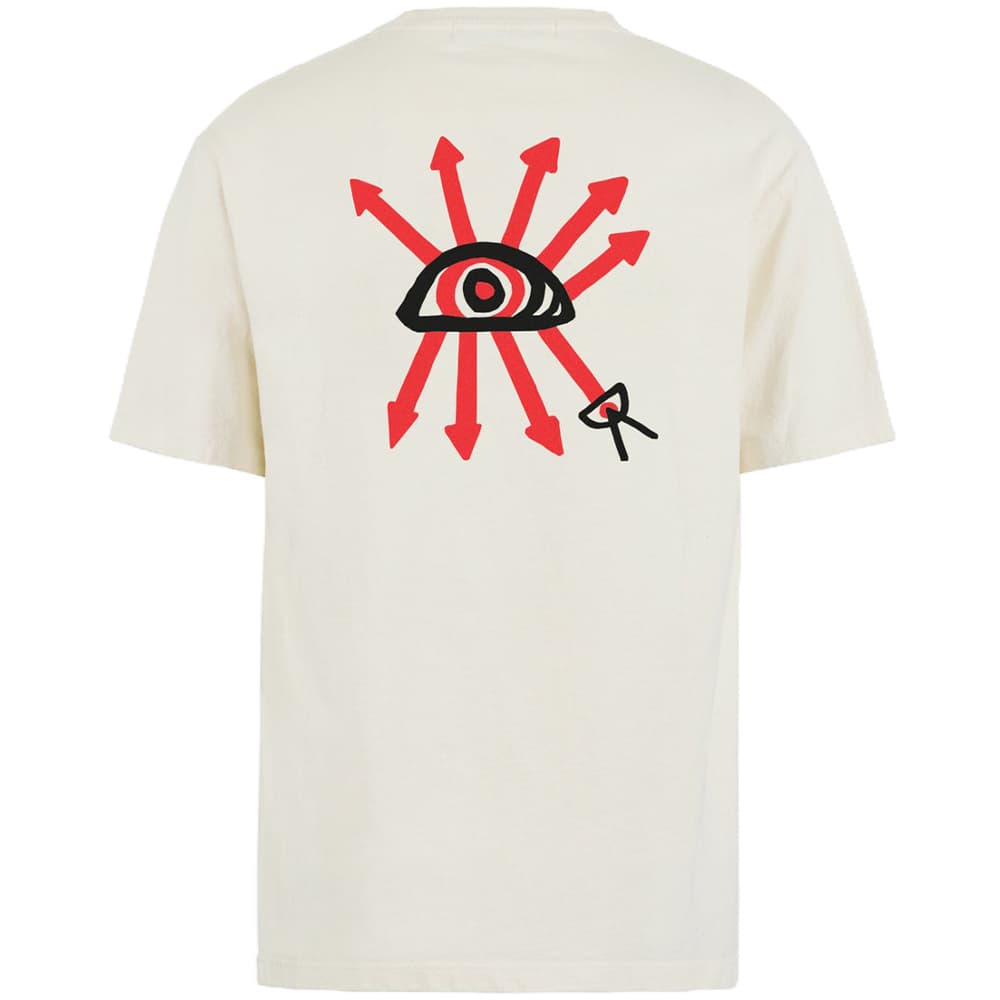 California Cotton Tee Arrow Eye Vintage White, view: 1