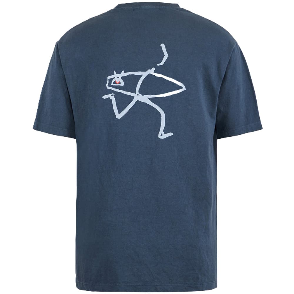 California Cotton Tee Wave Runner Warm Blue, view: 1