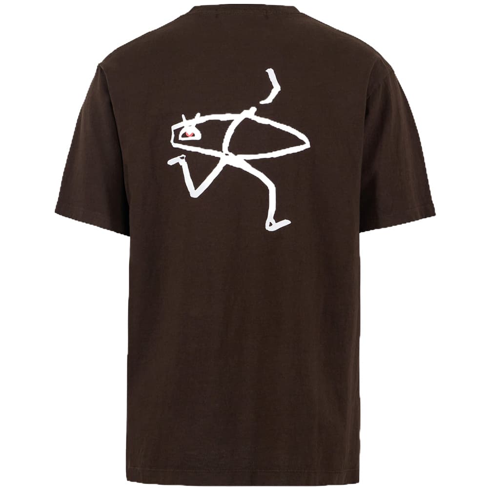 California Cotton Tee Wave Runner Brown, view: 1