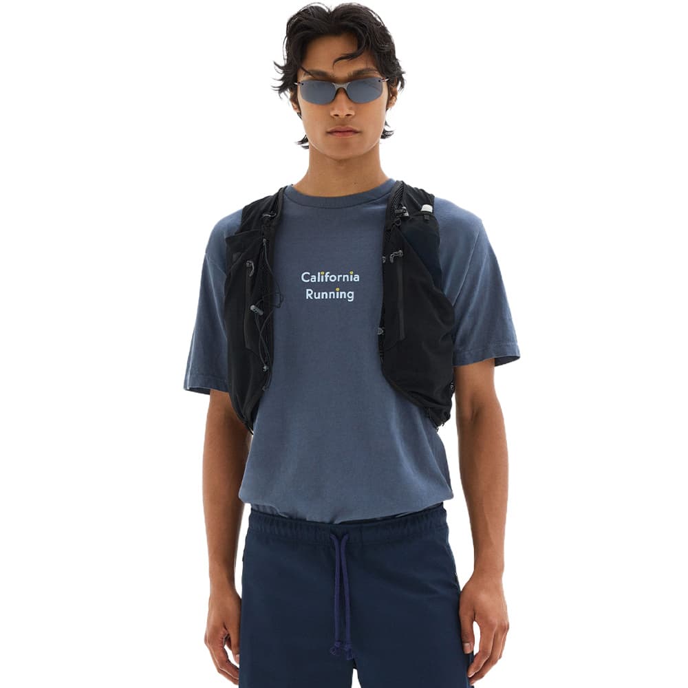 California Cotton Tee Wave Runner Warm Blue, view: 2