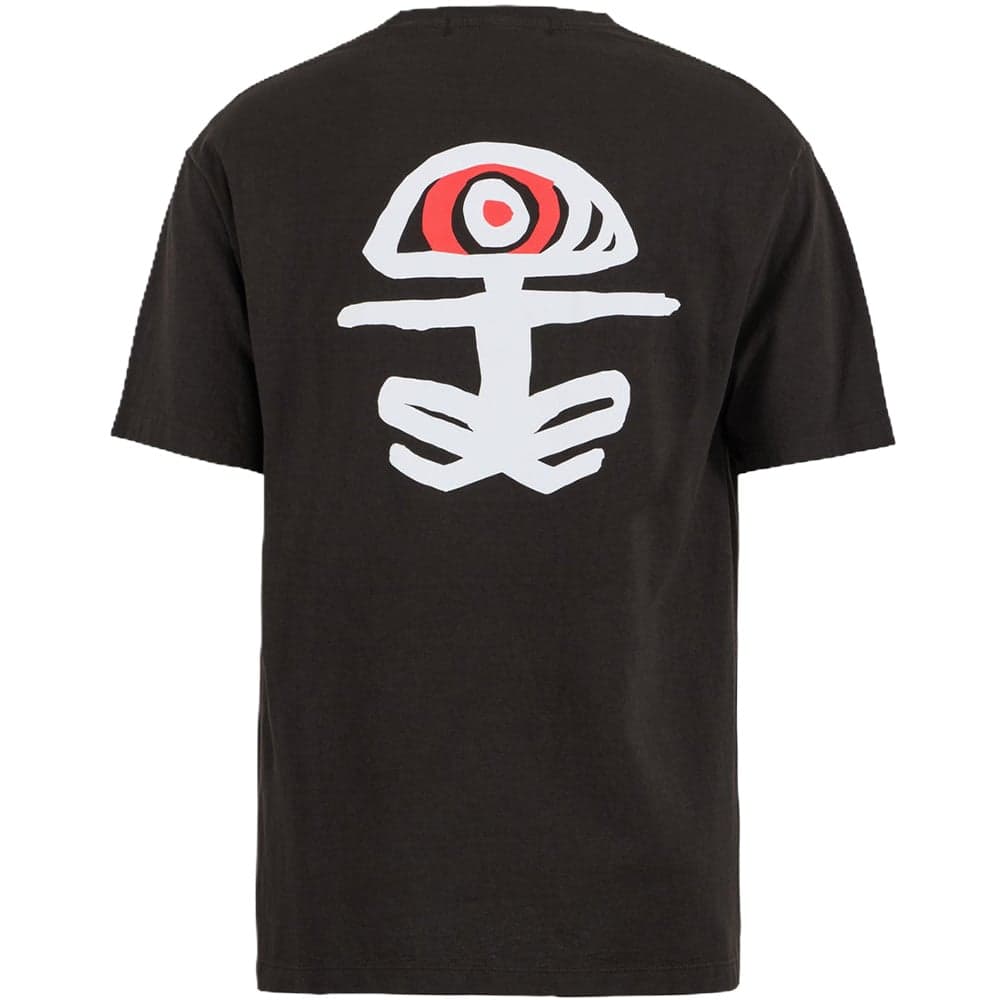 California Cotton Tee Log Off Deep Brown, view: 1