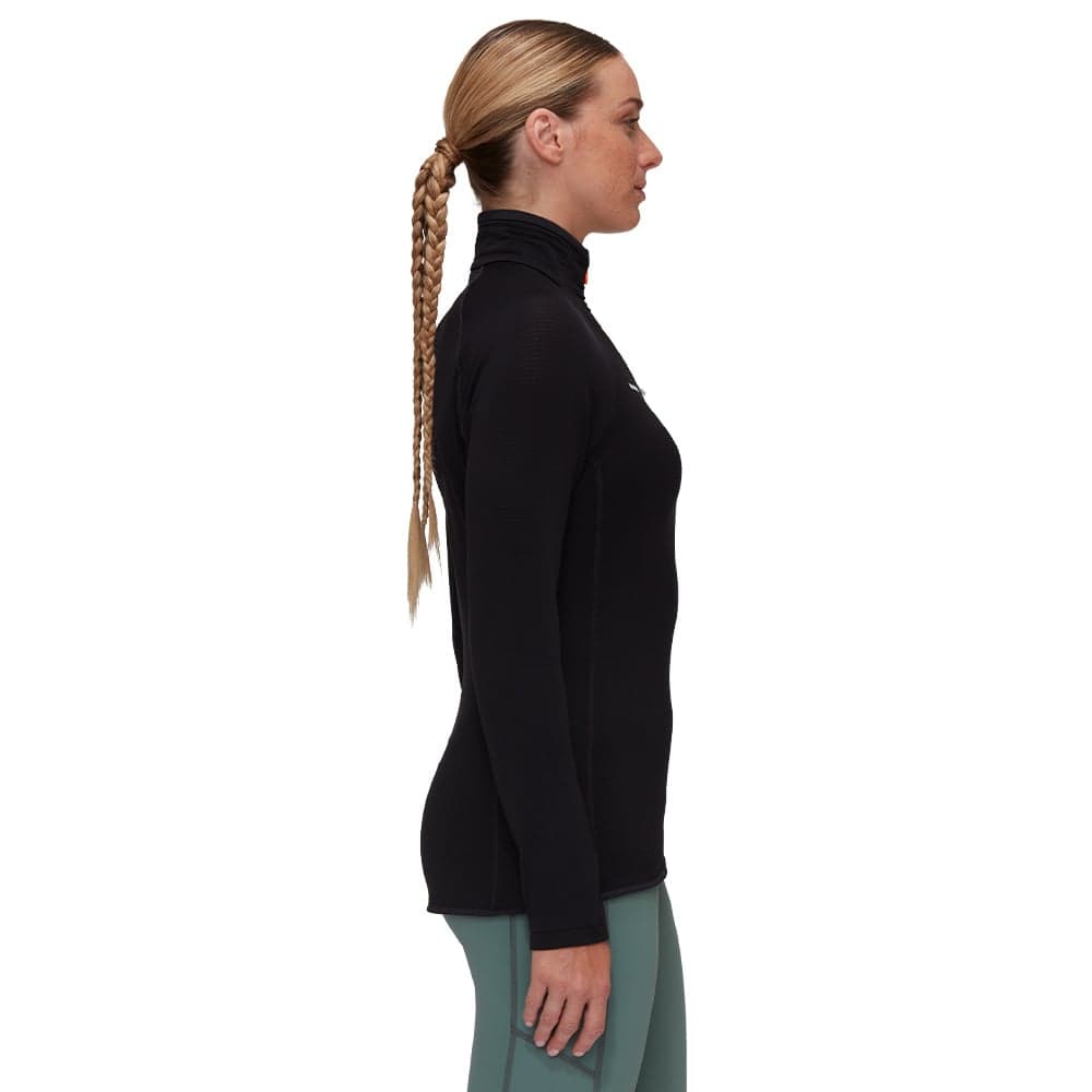 Aenergy Light Ml Half Zip Pull Women Black, view: 2