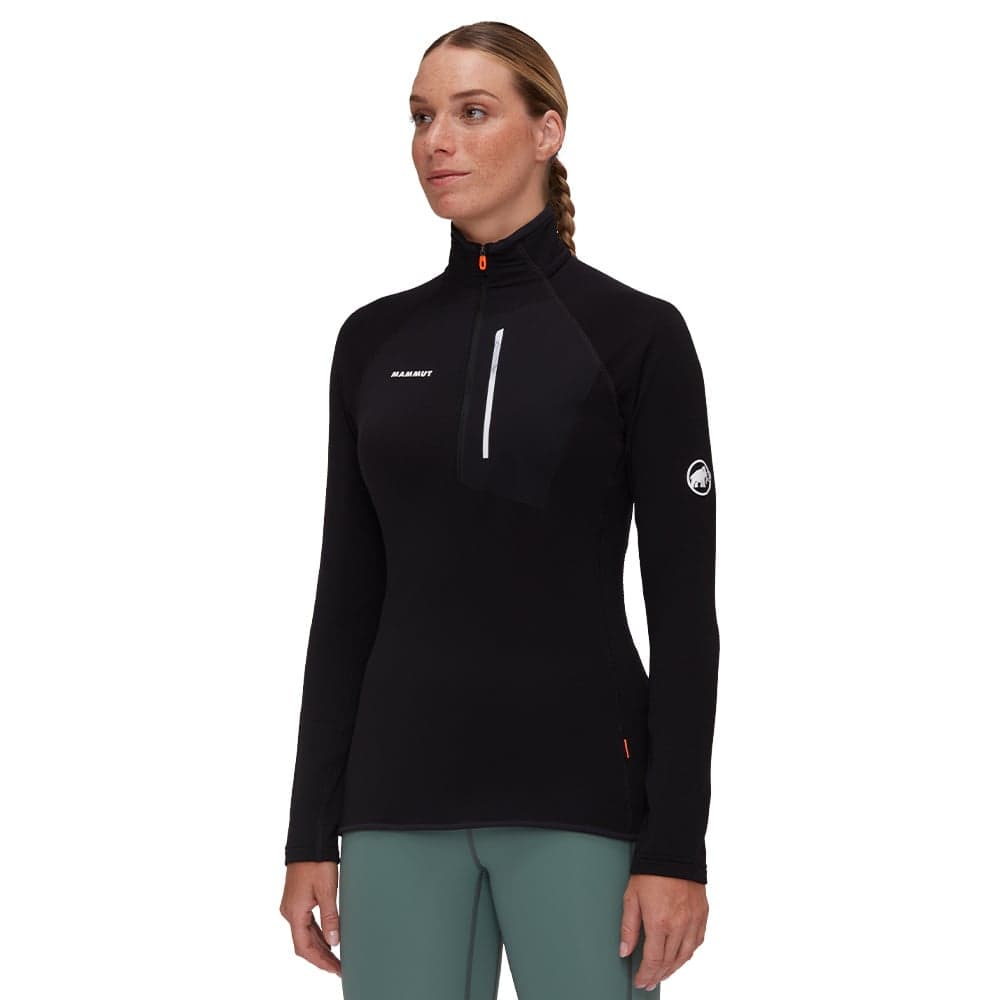 Aenergy Light Ml Half Zip Pull Women Black, view: 1