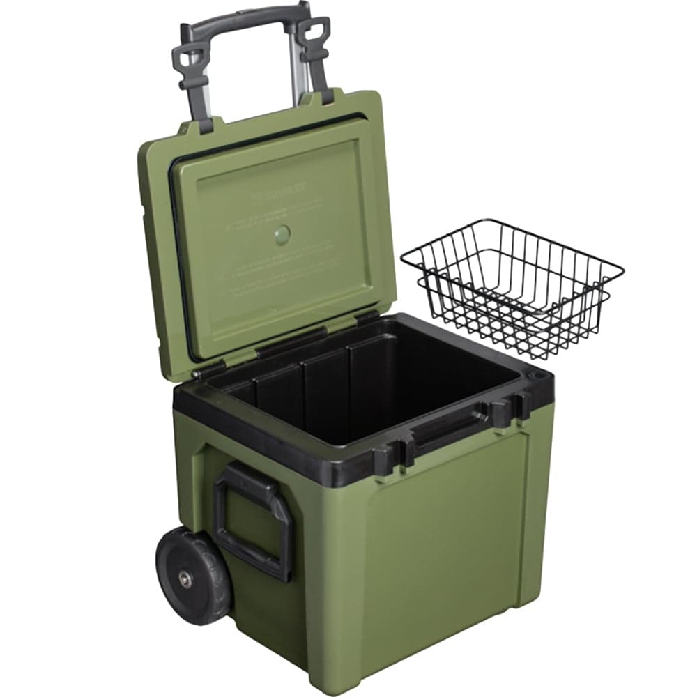 The Cold-For-Days Wheeled Outdoor Cooler 47.3 L / 50 Qt Dried Pine, view: 3
