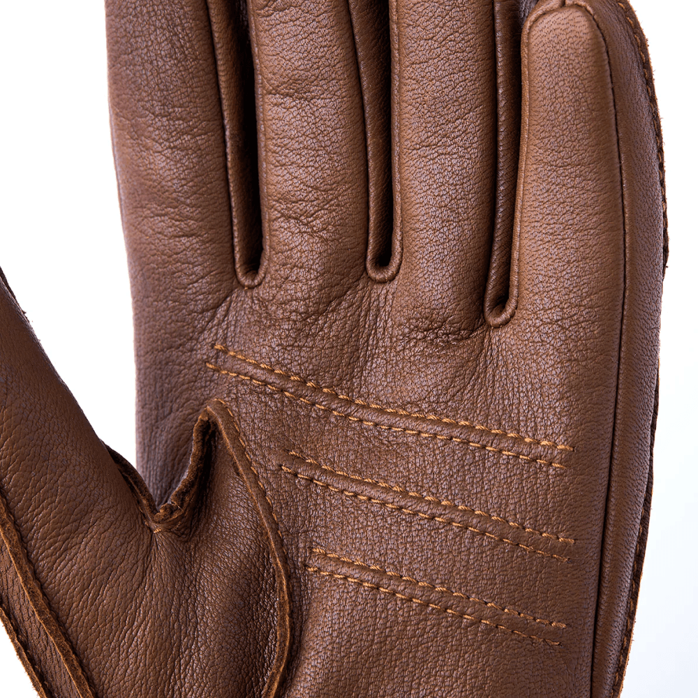 Deerskin Primaloft Rib Gloves Chocolate, view: 2
